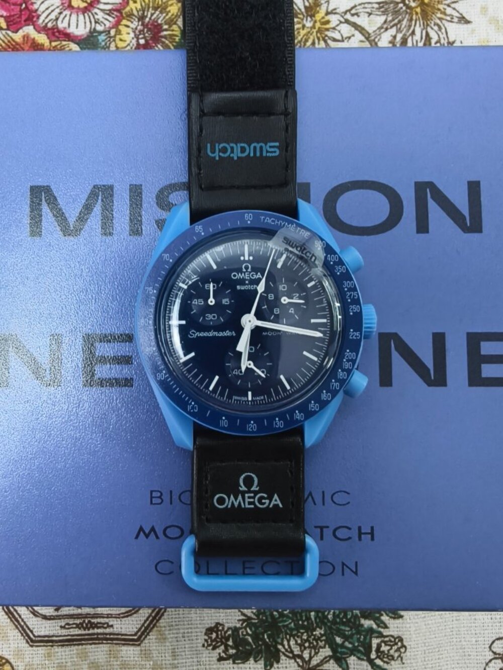 Swatch x Omega MoonSwatch Mission to Neptune Watch
